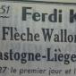 fleche wallonne liege bastogne liège 1952