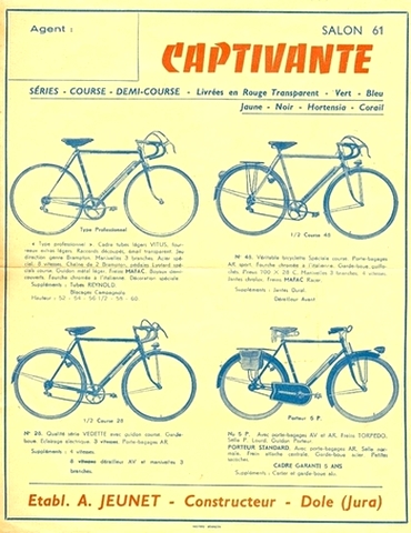 Cycles Jeunet, Dole.